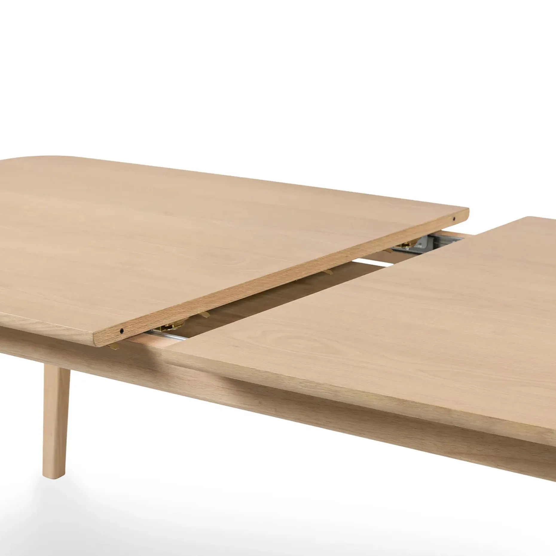 Plumas 92.5" - 112" Extendable Dining Table - White Oak