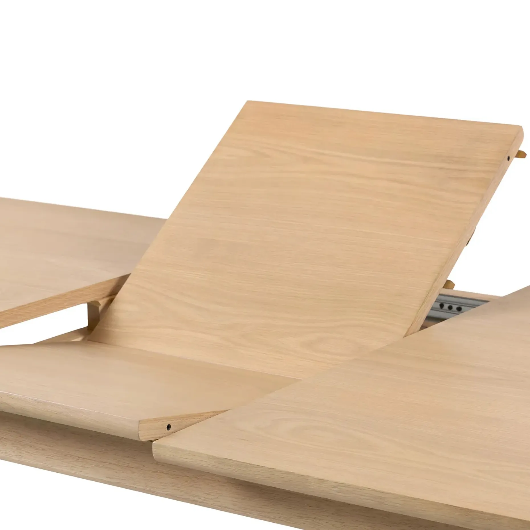 Plumas 92.5" - 112" Extendable Dining Table - White Oak