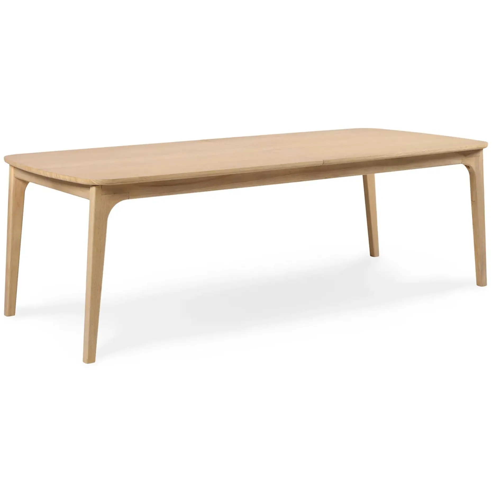 Plumas 92.5" - 112" Extendable Dining Table - White Oak