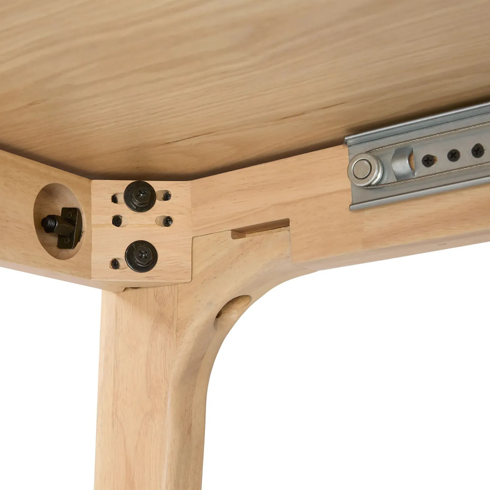 Plumas 92.5" - 112" Extendable Dining Table - White Oak