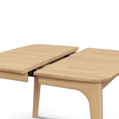 Plumas 37.5" - 57.25" Extendable Dining Table - White Oak
