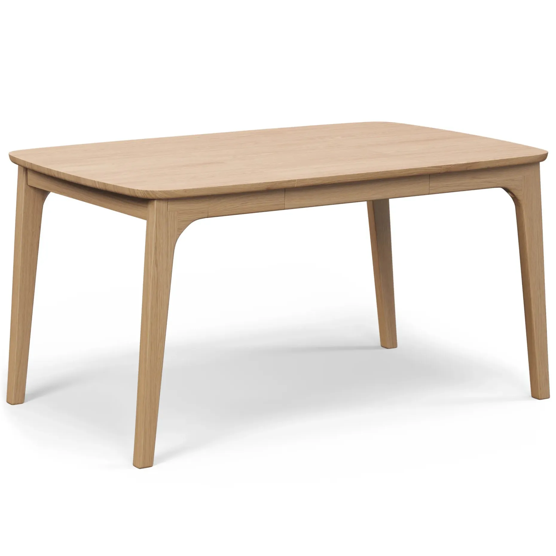 Plumas 37.5" - 57.25" Extendable Dining Table - White Oak