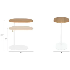 Portima C Side Table - Oak
