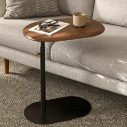 Portima C Side Table - Walnut
