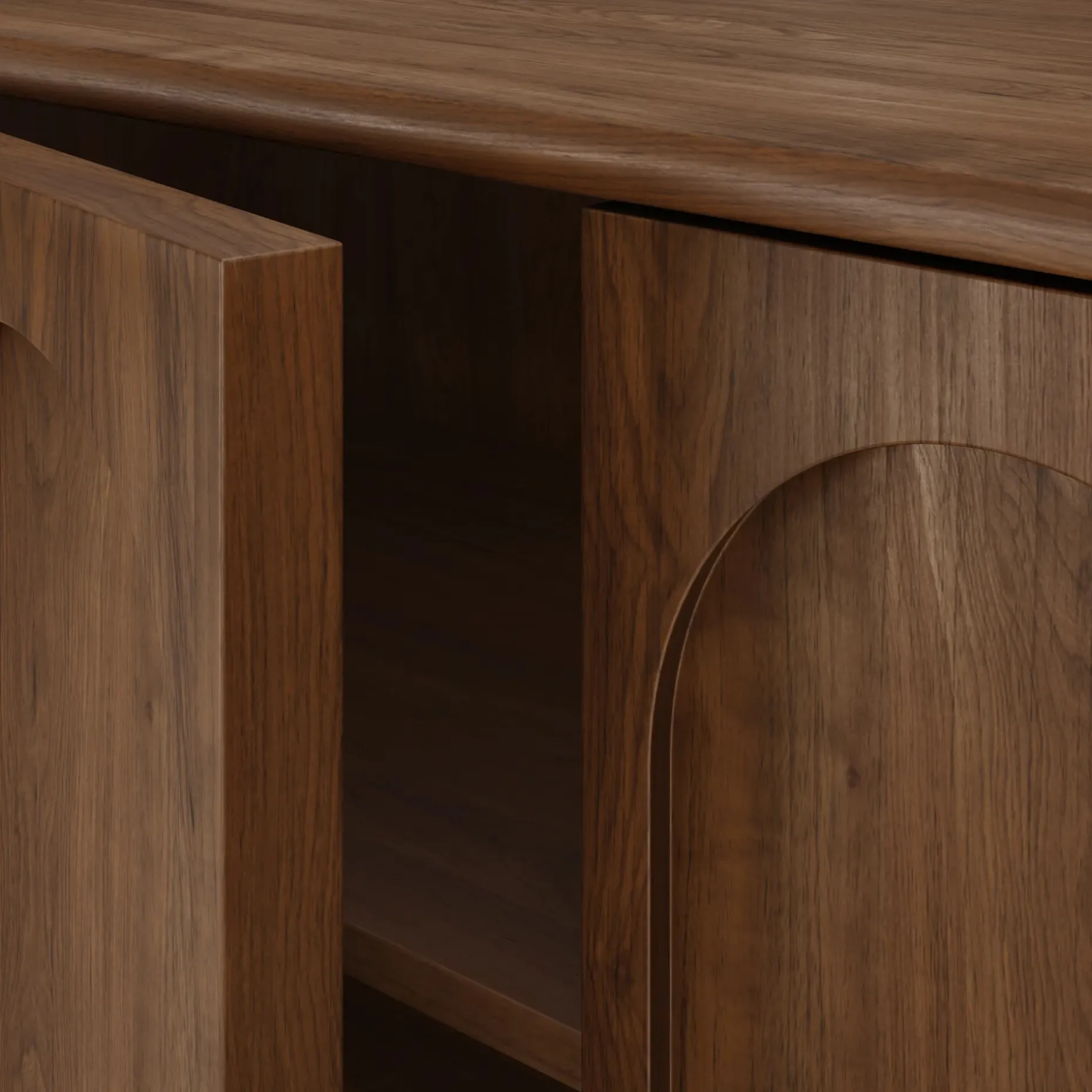 Prima 37" Cabinet - Walnut