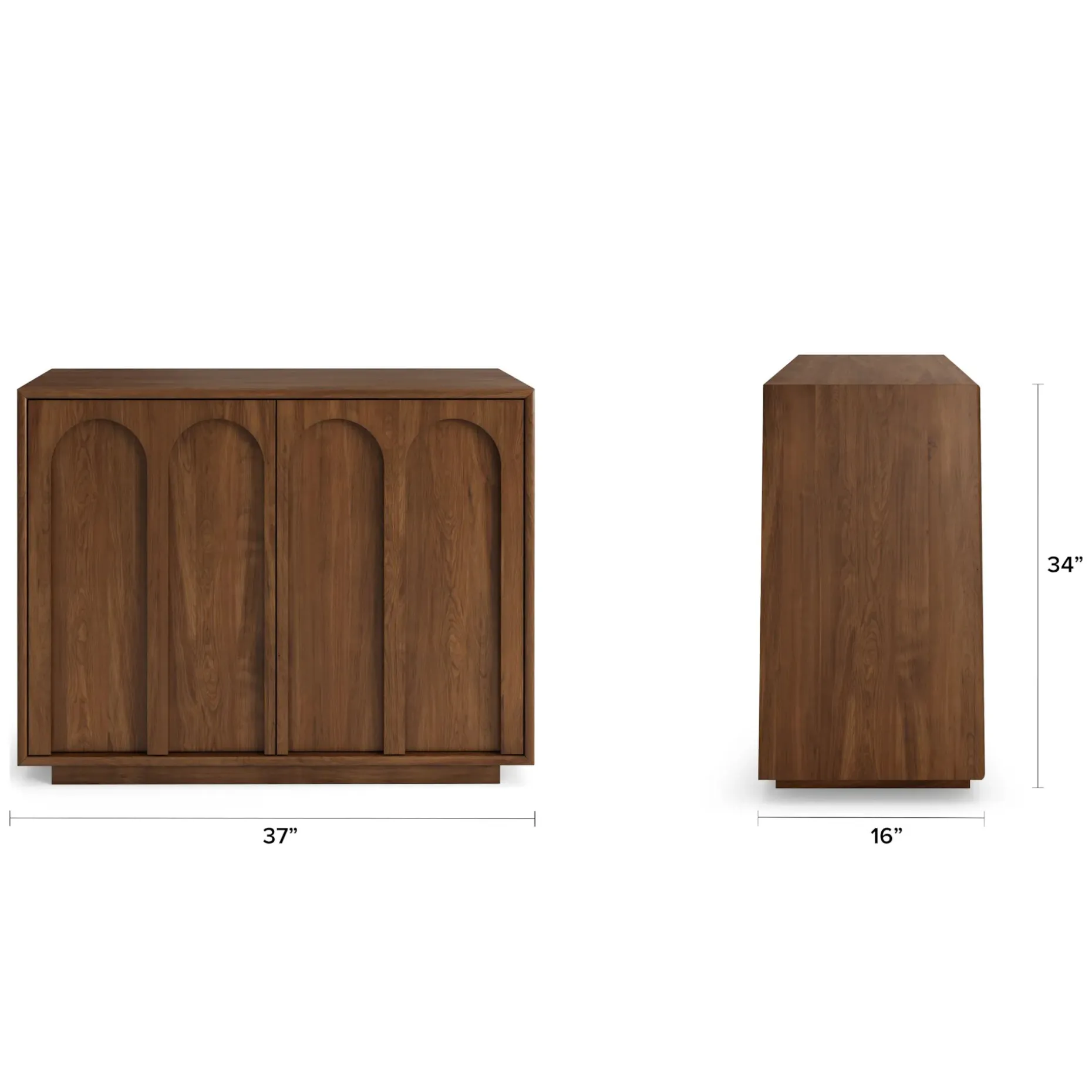 Prima 37" Cabinet - Walnut