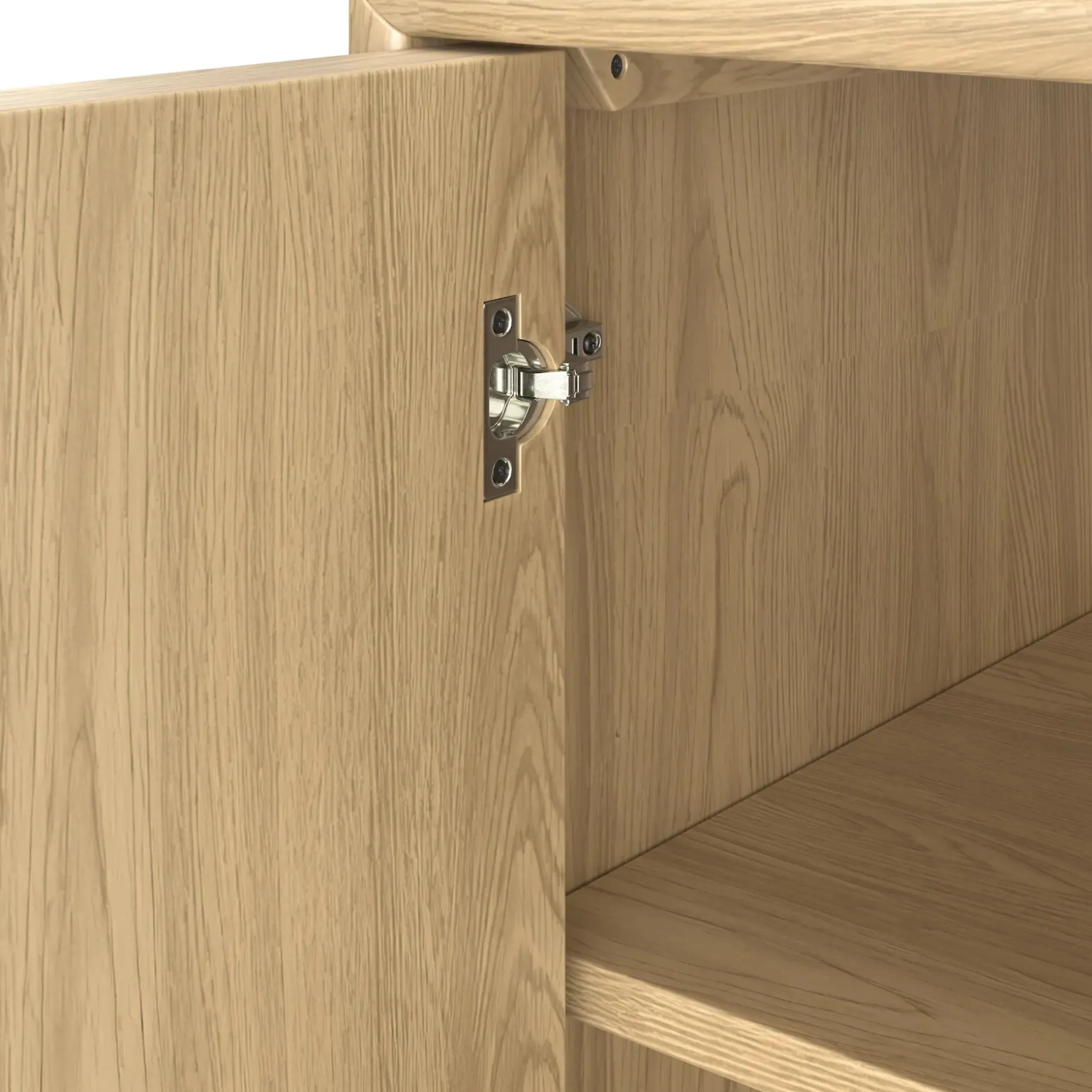 Prima 37" Cabinet - White Oak