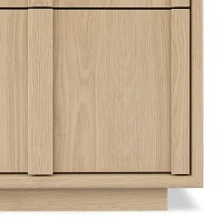 Prima 6-Drawer Double Dresser - White Oak