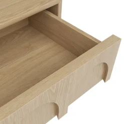Prima 6-Drawer Double Dresser - White Oak