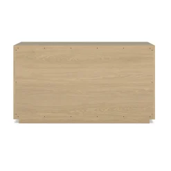 Prima 6-Drawer Double Dresser - White Oak