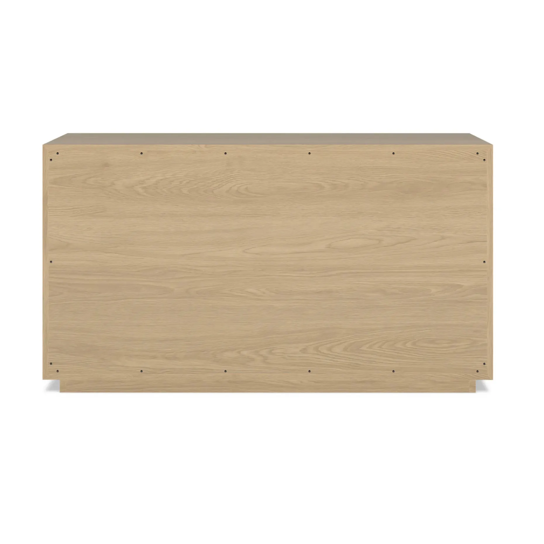 Prima 6-Drawer Double Dresser - White Oak