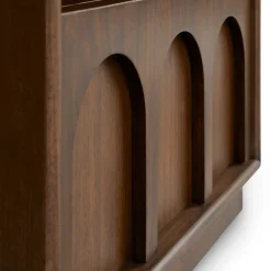 Prima 1-Drawer Nightstand - Walnut