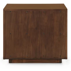 Prima 1-Drawer Nightstand - Walnut