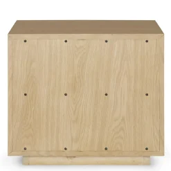Prima 1-Drawer Nightstand - White Oak