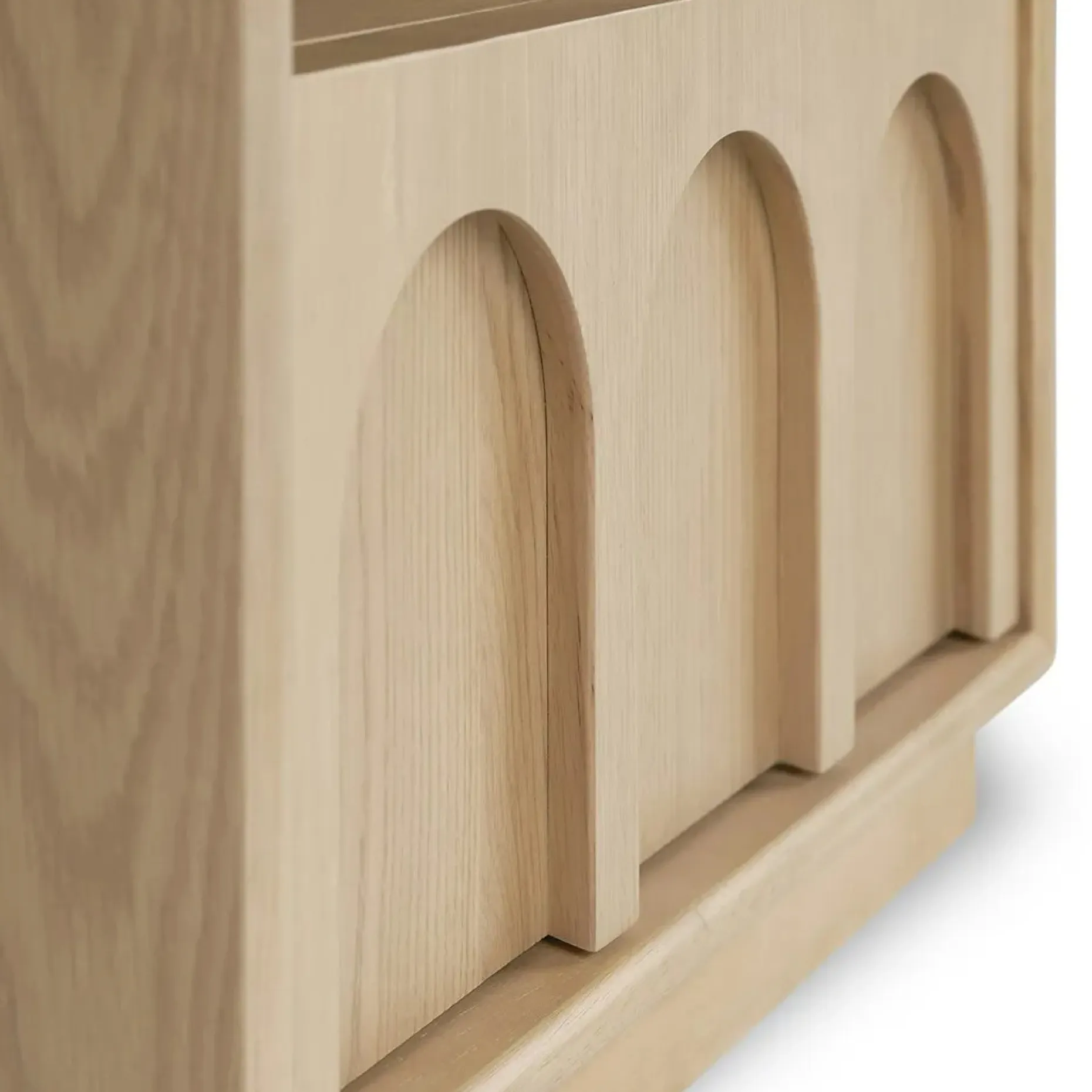 Prima 1-Drawer Nightstand - White Oak