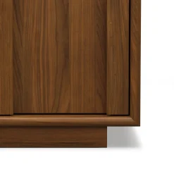 Prima 55.5" Media Unit - Walnut