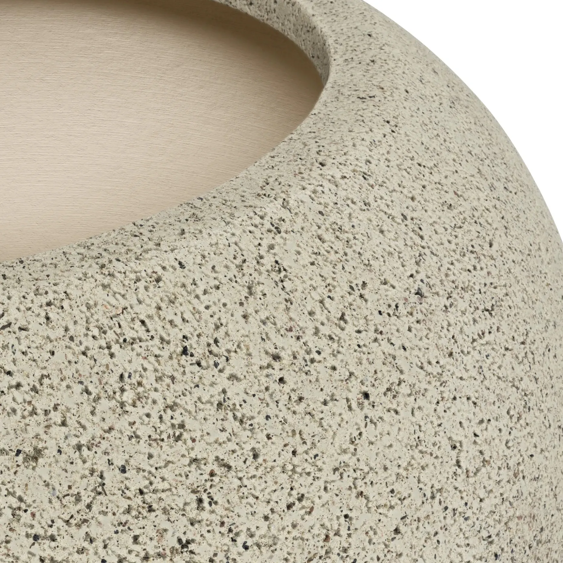 Pursl Large Indoor/Outdoor Planter - Sandstone