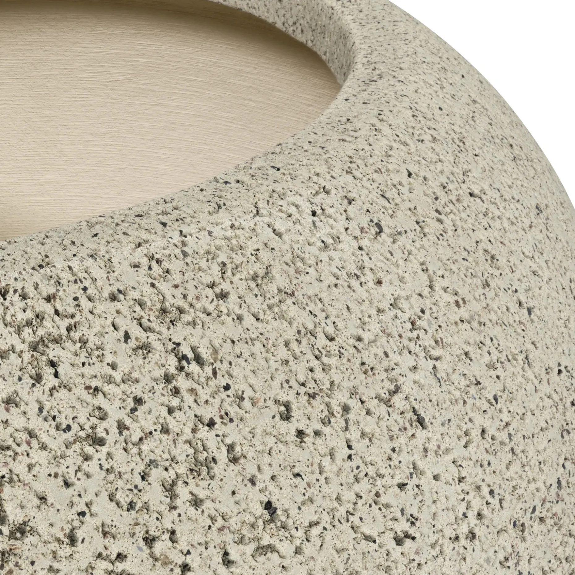 Pursl Medium Indoor/Outdoor Planter - Sandstone