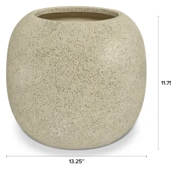 Pursl Medium Indoor/Outdoor Planter - Sandstone
