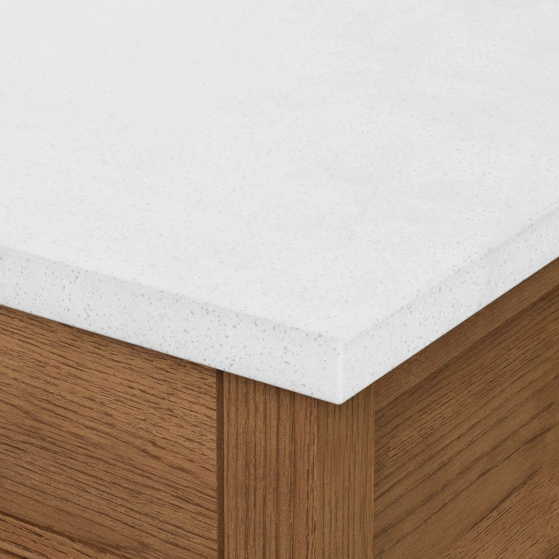 Quincy 57.5" Kitchen Island - Smoked Oak