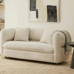 Quinn 69.5" Loveseat - Nouna Pearl