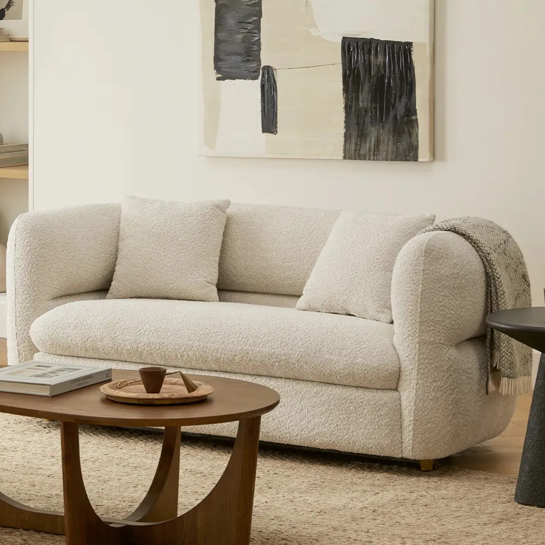 Quinn 69.5" Loveseat - Nouna Pearl