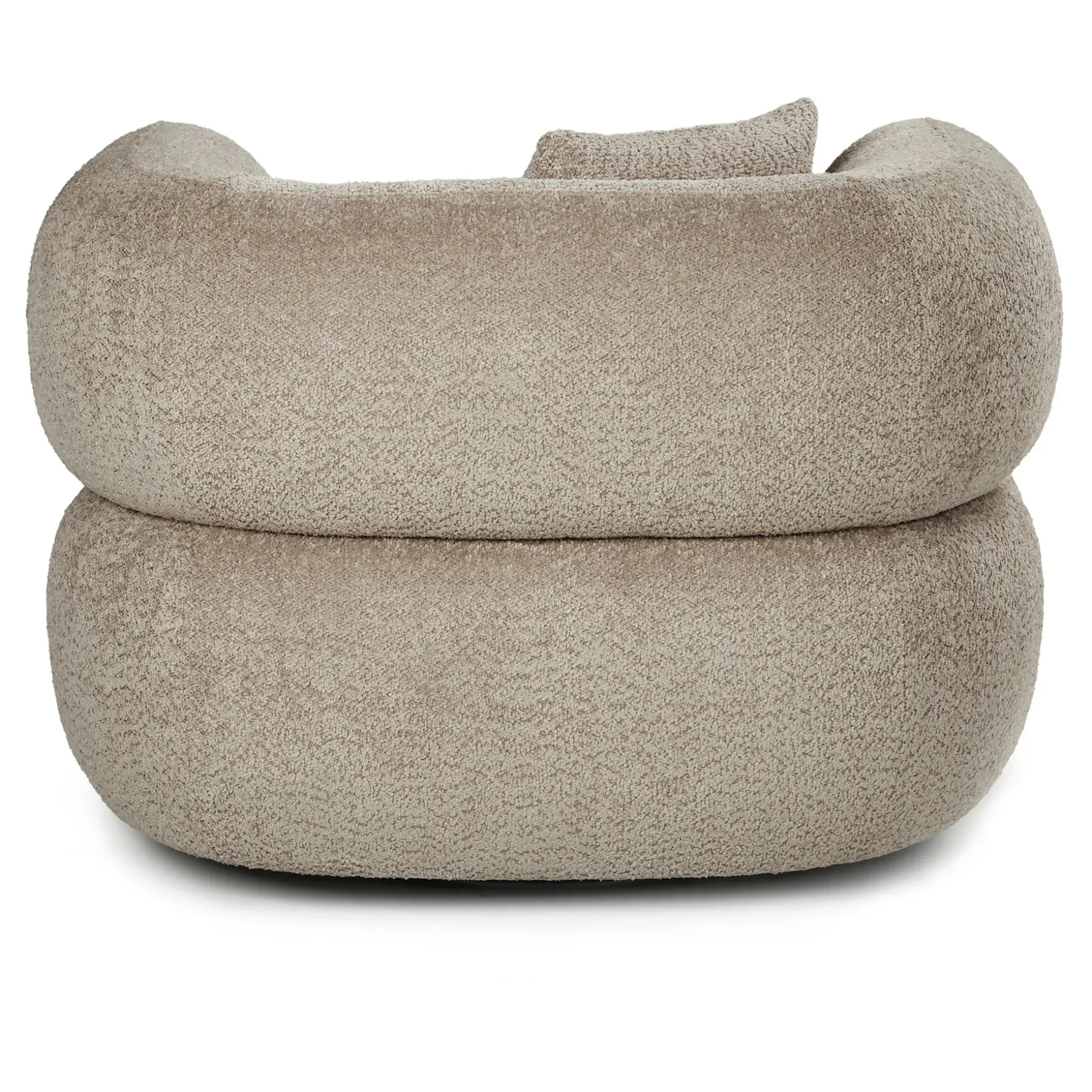 Quinn 40.5" Swivel Lounge Chair - Nouna Mushroom