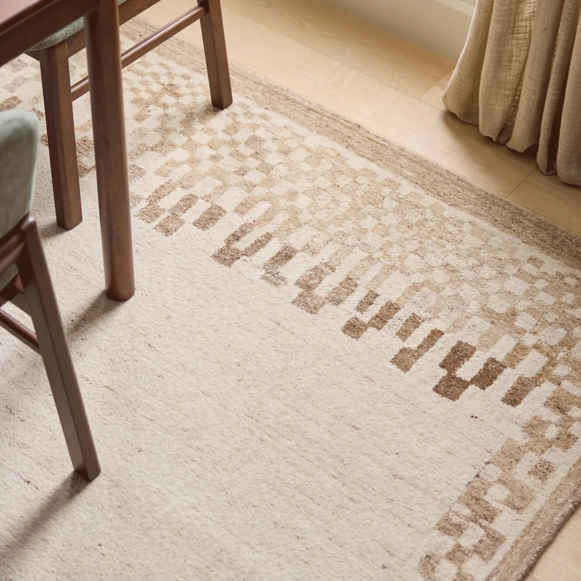 Ralle 9 x 12 Wool Rug - Sand