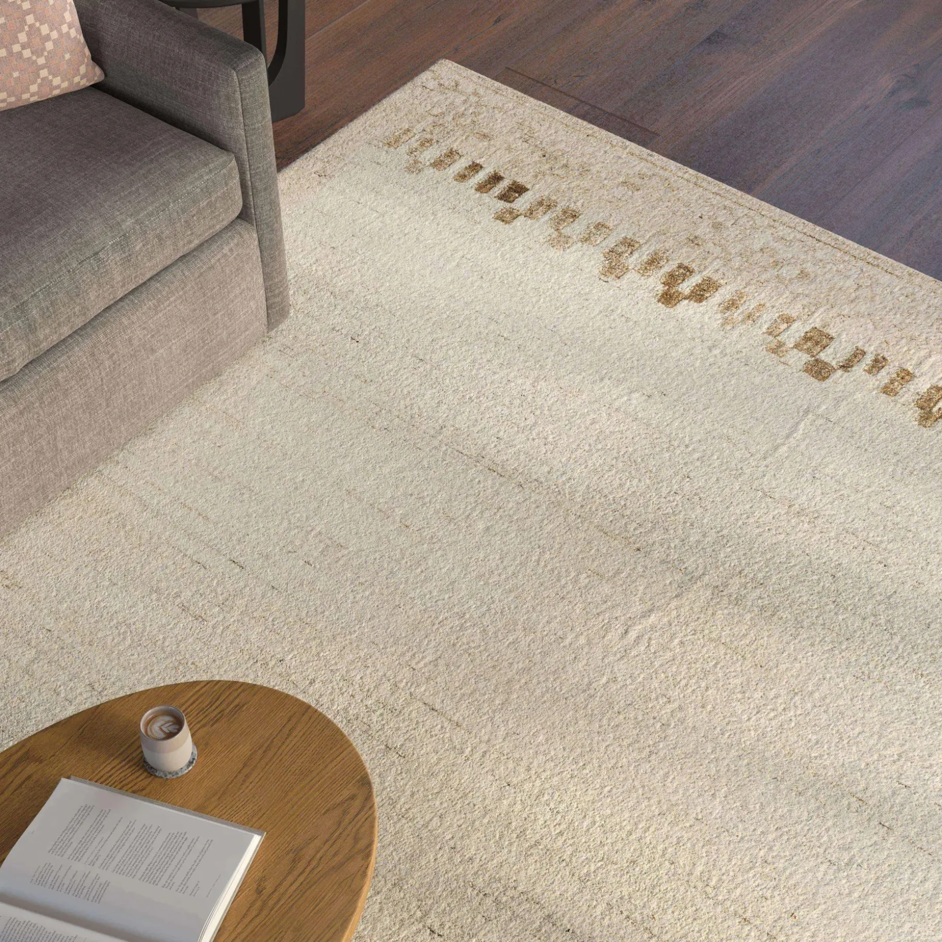 Ralle 8 x 10 Wool Rug - Sand