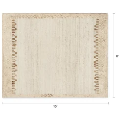 Ralle 8 x 10 Wool Rug - Sand