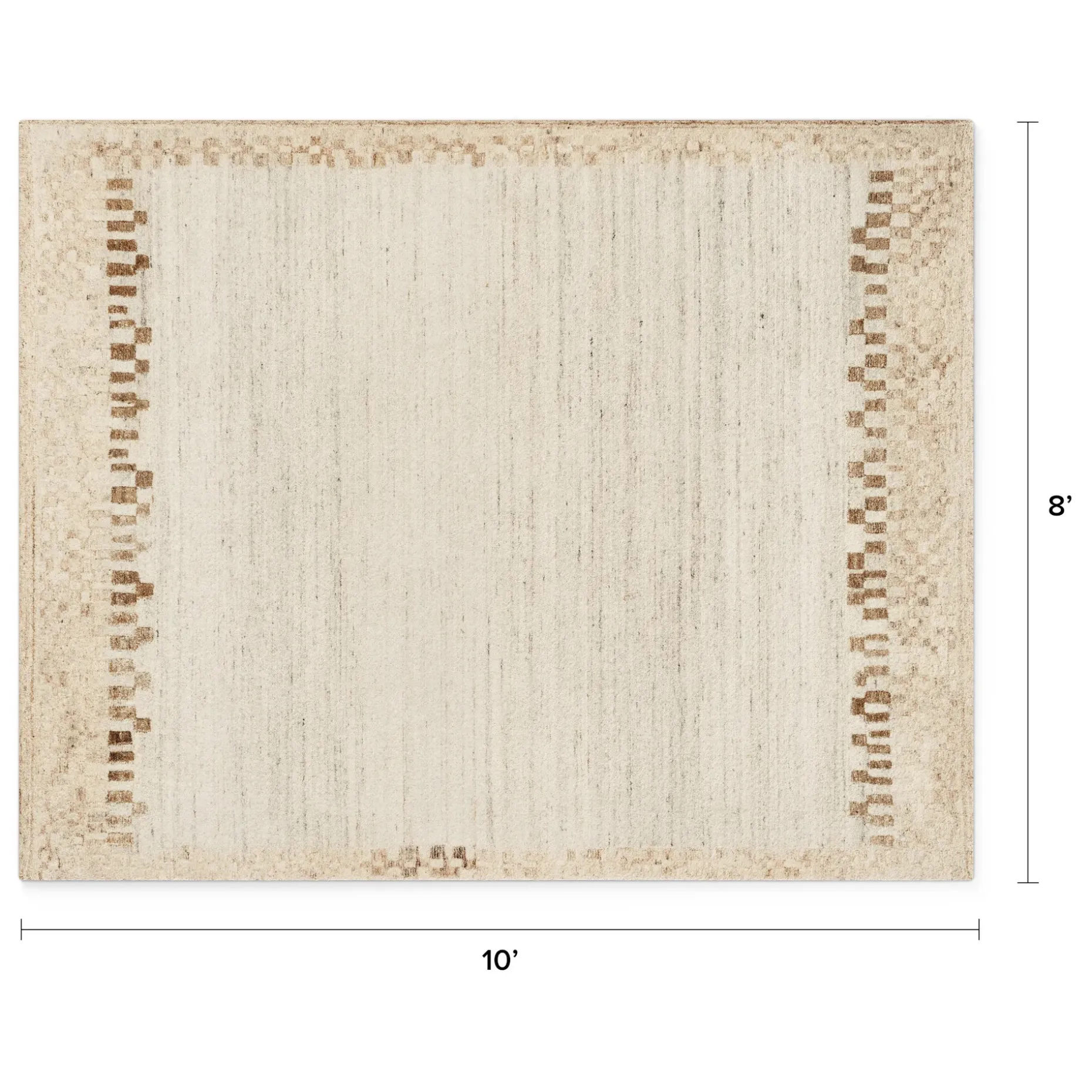 Ralle 8 x 10 Wool Rug - Sand