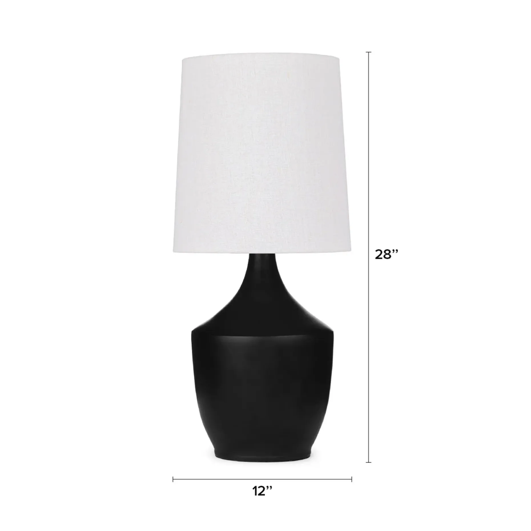 Rama Large Table Lamp - Black