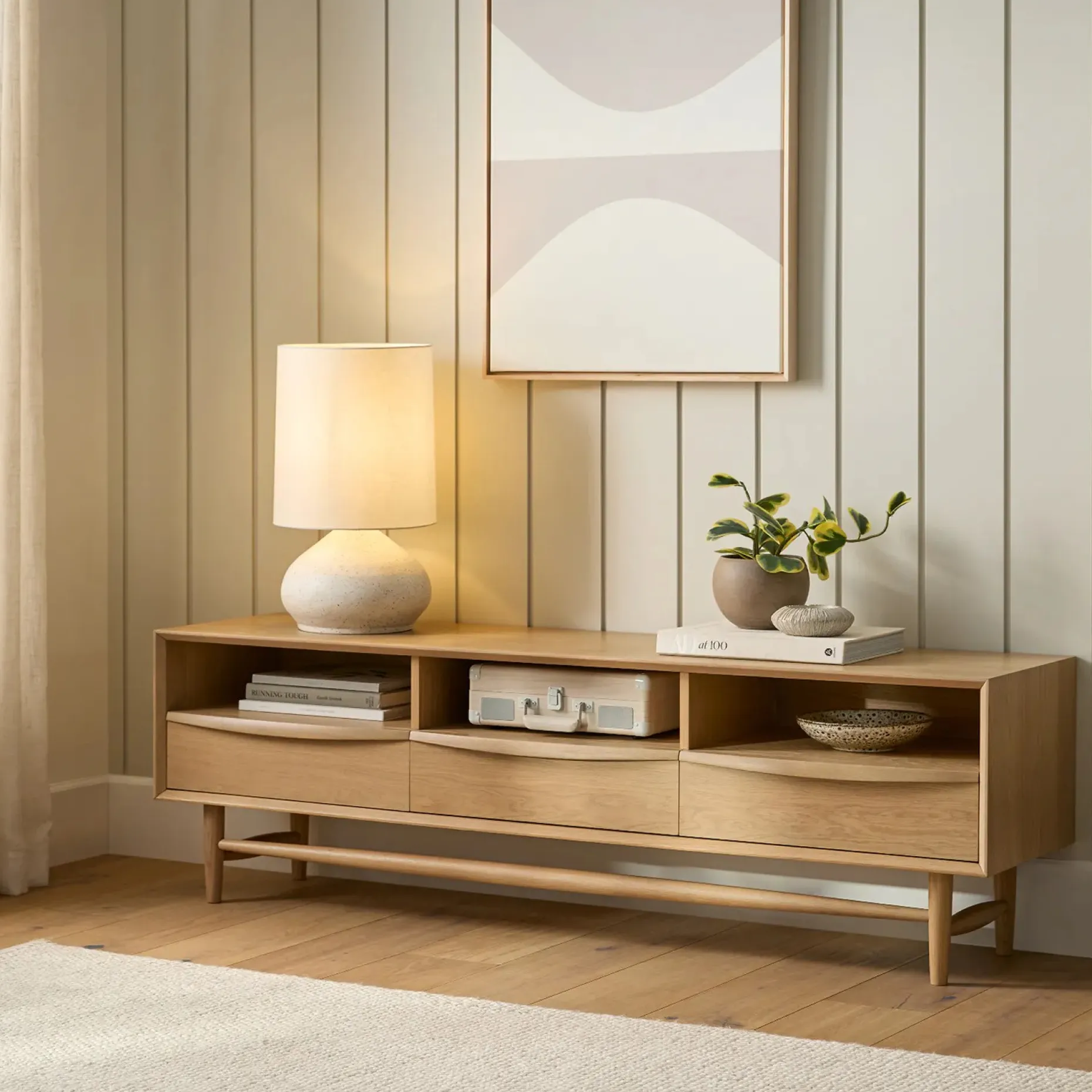 Rama Small Table Lamp - White