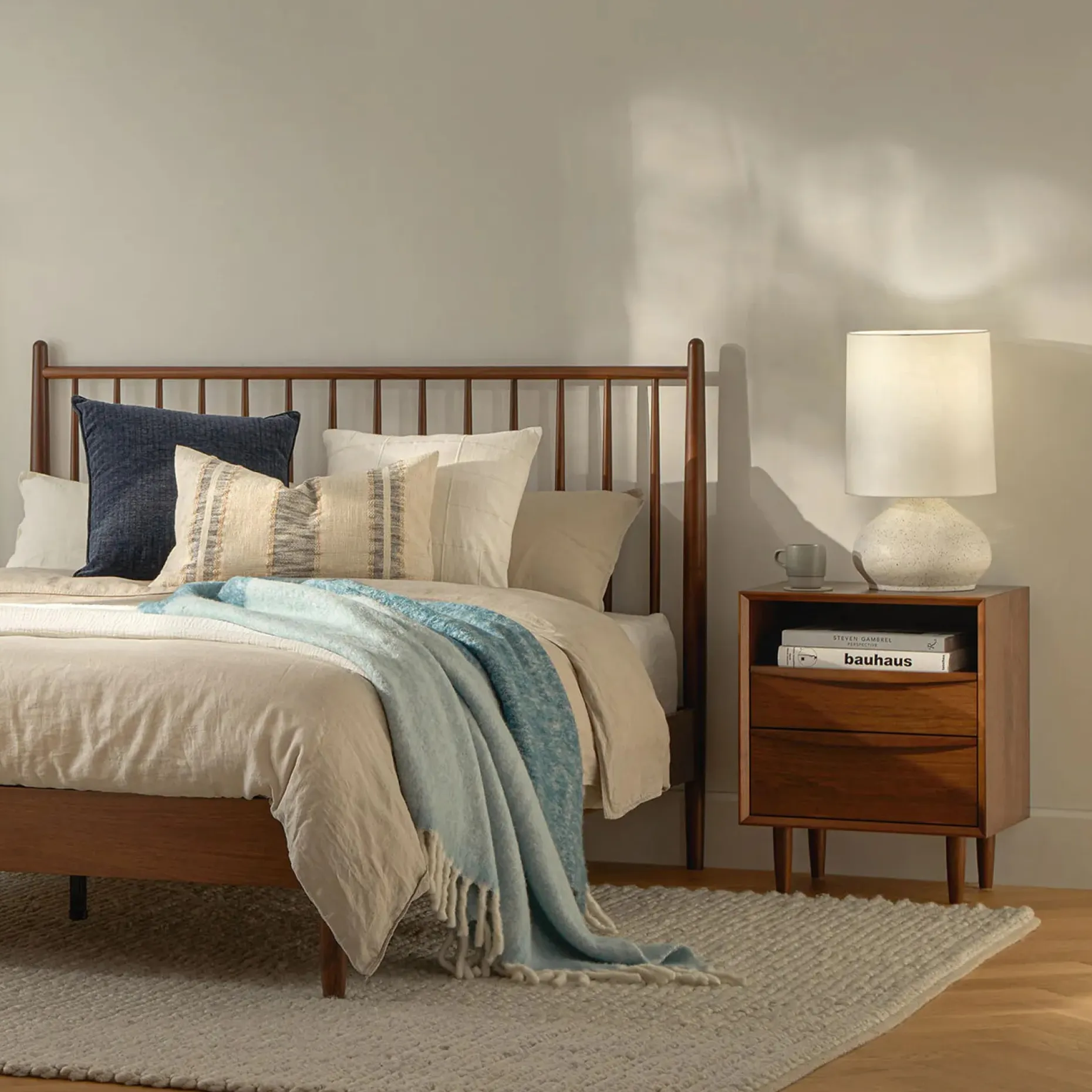 Rama Small Table Lamp - White