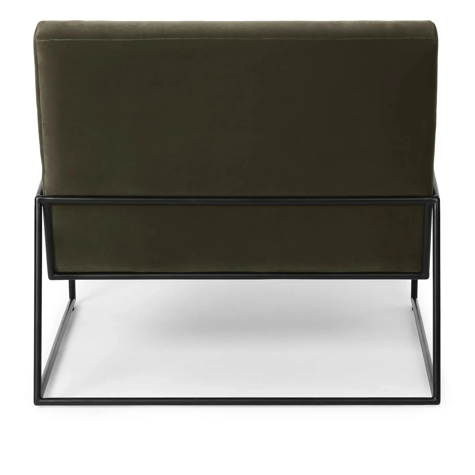 Regis 33" Velvet Lounge Chair - Juniper Green
