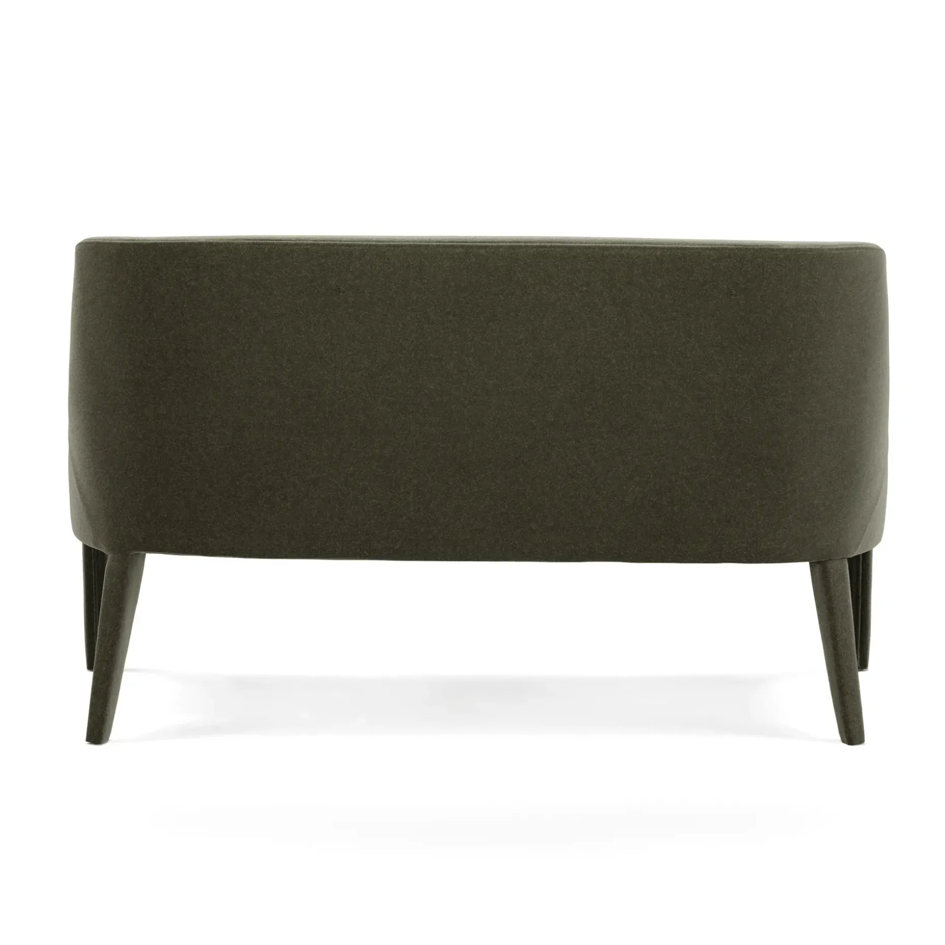 Renee 56" Bench - Felted Green