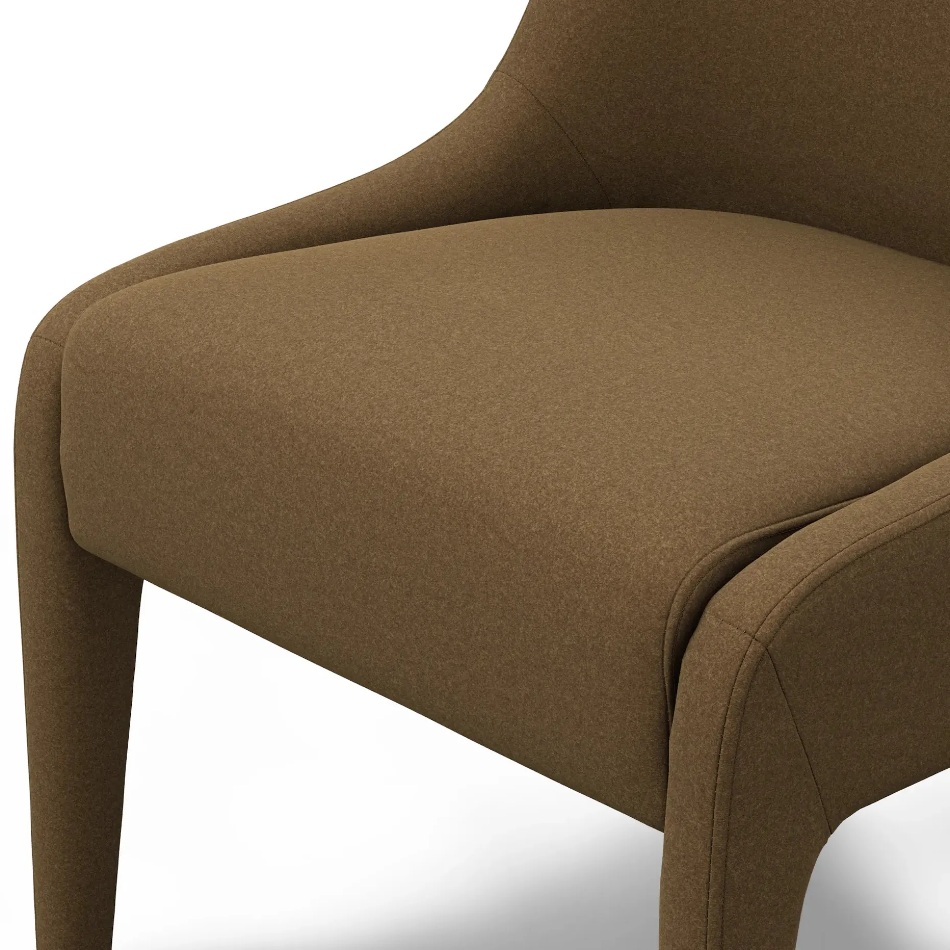 Renee Dining Chair - Felted Brown