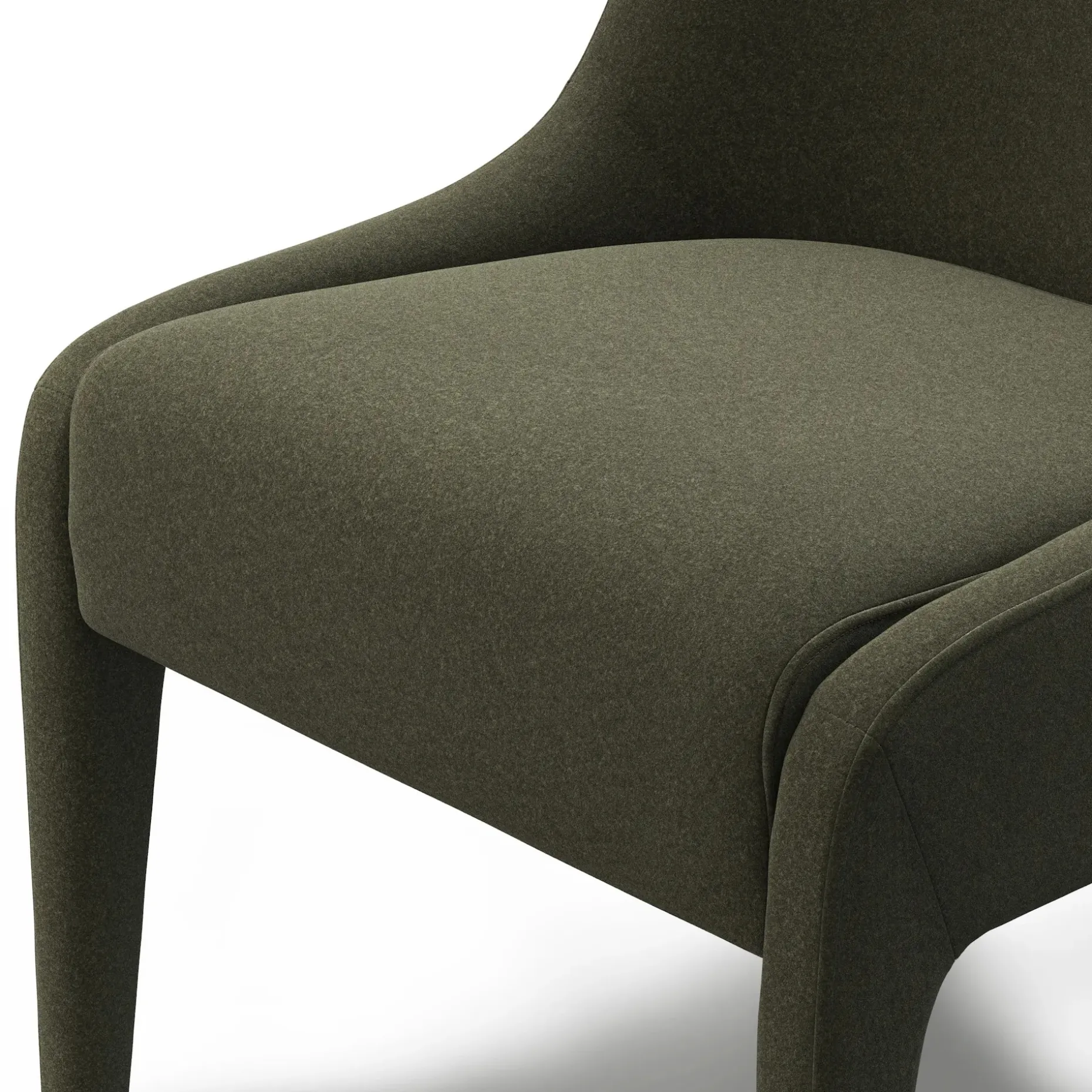 Renee Dining Chair - Felted Green