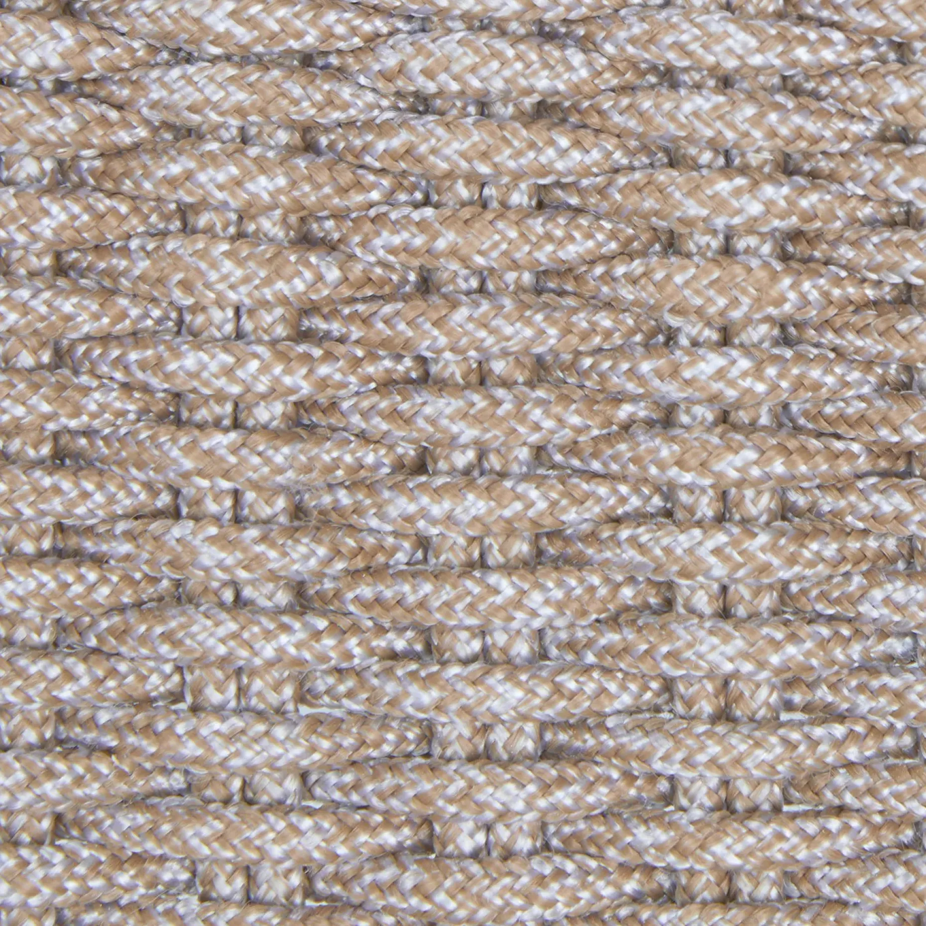 Reni 24.25" Outdoor Ottoman - Brushed Taupe