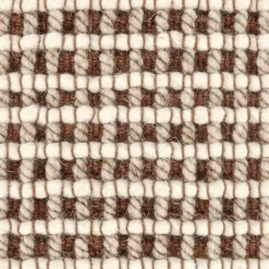 Ren Large Pillow - Brown Weave