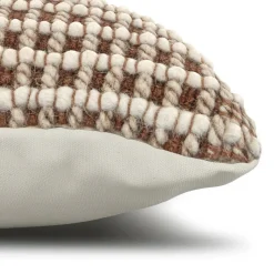 Ren Large Pillow - Brown Weave