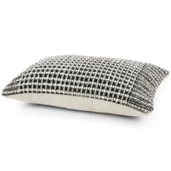 Ren Small Pillow - Black Weave