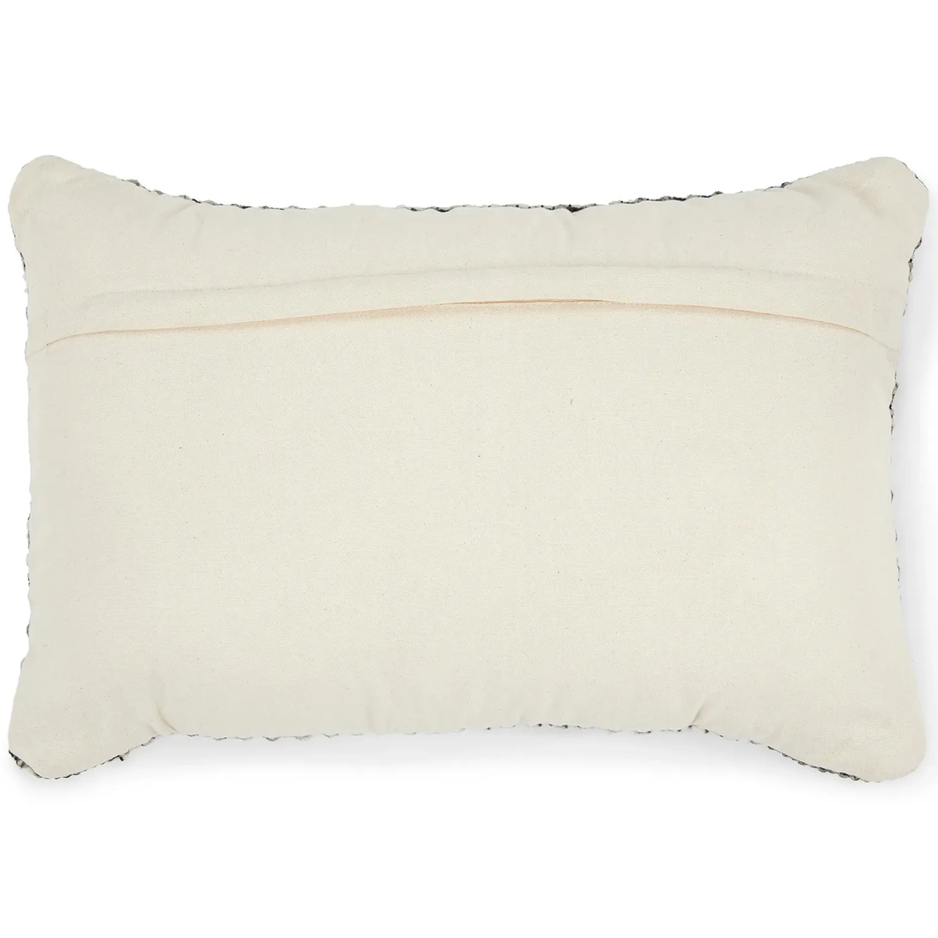 Ren Small Pillow - Black Weave