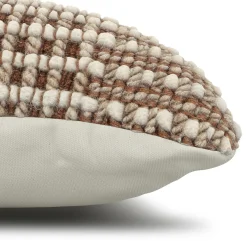 Ren Small Pillow - Brown Weave