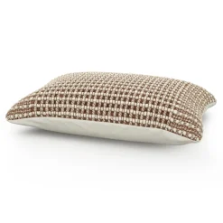 Ren Small Pillow - Brown Weave