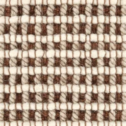 Ren Small Pillow - Brown Weave