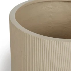 Reya Large Indoor/Outdoor Planter - Limestone Cream