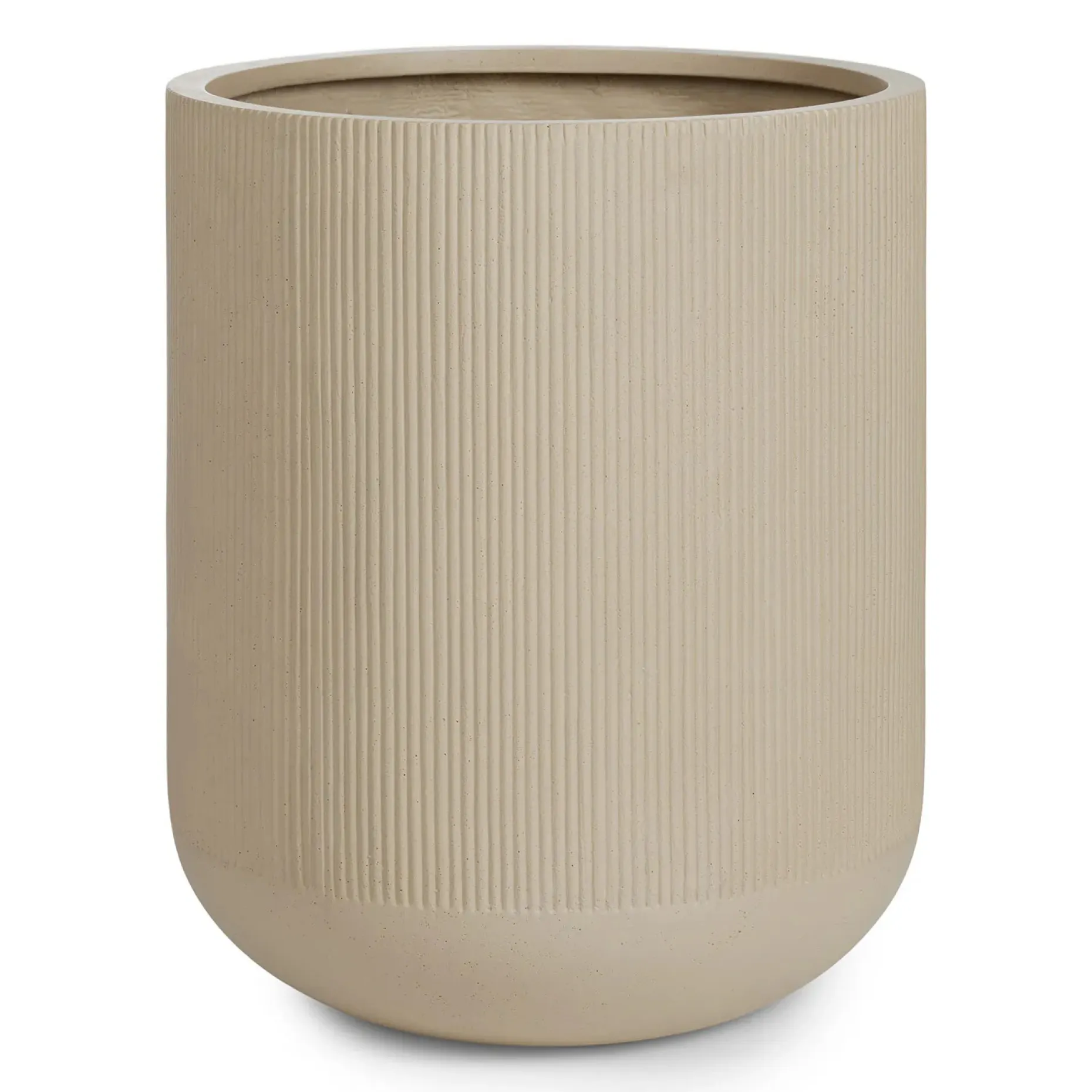 Reya Large Indoor/Outdoor Planter - Limestone Cream