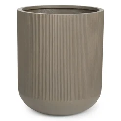 Reya Large Indoor/Outdoor Planter - Concrete Gray