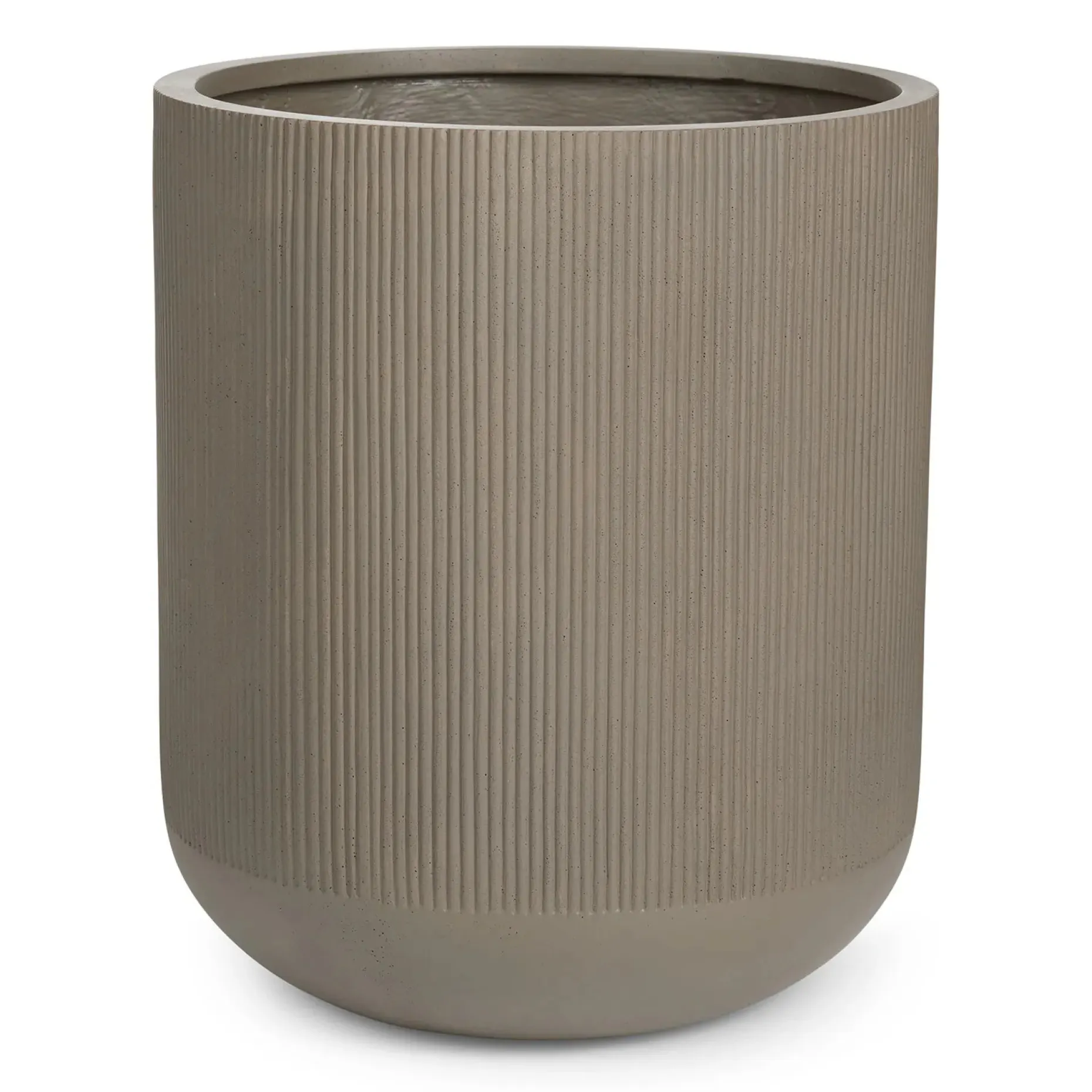 Reya Large Indoor/Outdoor Planter - Concrete Gray